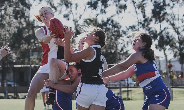 Rd13SthSaints.jpg The Southern Saints are back on the winner's list after a convincing 31-point win over the Bulldogs. - St Kilda Saints,Western Bulldogs,AFLW
